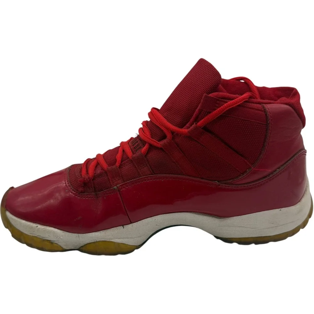Jordan 11 Retro Win Like 96 Gym Red Basketball Shoes 378037-623 Mens 12 Used